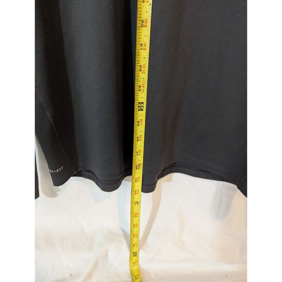 Nike Dri-FIT Running Quarter-Zip Pullover – Men’s Large Black Long Sleeve - Picture 5 of 6